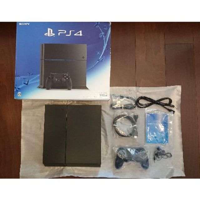 PlayStation4 ジェット・ブラック／CUH-1200AB01 500G - ゲームソフト