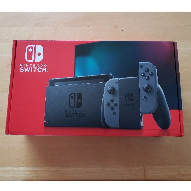 switch3年保証　新品未開封　Switch 任天堂スイッチ 本体 グレー