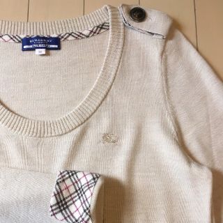 バーバリーブルーレーベル(BURBERRY BLUE LABEL)のBURBERRY　ニット(ニット/セーター)