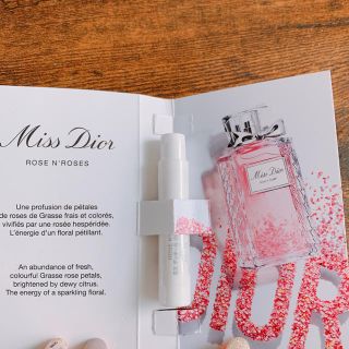 クリスチャンディオール(Christian Dior)のMiss Dior オードトワレ 試供品(香水(女性用))