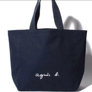 アニエスベー(agnes b.)のagnes b.トートバッグブラックL お買得(トートバッグ)