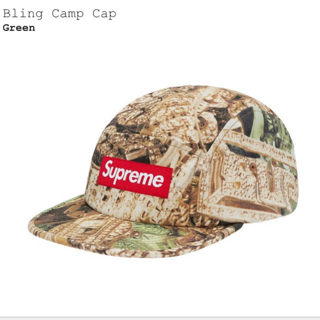 Supreme Bling Camp Capメンズ