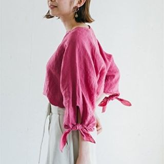 サニーレーベル(Sonny Label)の専用✿アーバンリサーチ Sonny Label 袖口リボンリネンブラウス)(シャツ/ブラウス(長袖/七分))