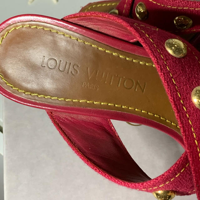 LOUIS VUITTON(ルイヴィトン)のルイ・ヴィトン　サンダル　USED 日本直営店で購入 レディースの靴/シューズ(サンダル)の商品写真