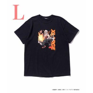 エクストララージ(XLARGE)のブラック　L　XLARGE　ヒロアカ　爆豪勝己　S/S TEE BAKUGO(Tシャツ/カットソー(半袖/袖なし))