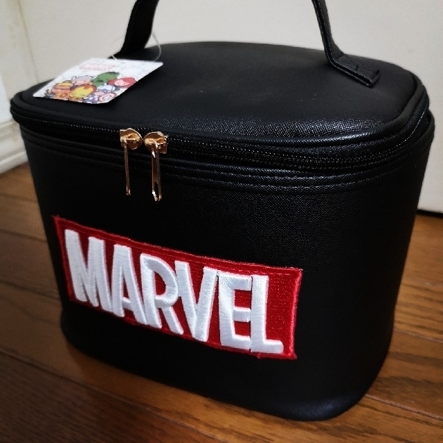 MARVEL(マーベル)の【MARVEL】マーベル バニティケース ブラック コスメ/美容のメイク道具/ケアグッズ(メイクボックス)の商品写真