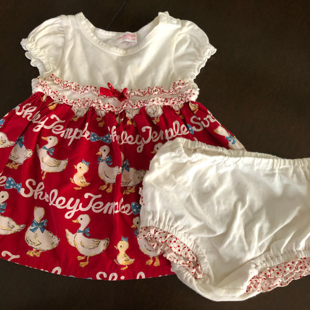 Shirley Temple(シャーリーテンプル)のシャーリーテンプル＊チュニック パンツ80 キッズ/ベビー/マタニティのベビー服(~85cm)(ワンピース)の商品写真