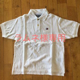 トミーヒルフィガー(TOMMY HILFIGER)の110 センチ　トミーヒルフィガー　白ポロシャツ(Tシャツ/カットソー)