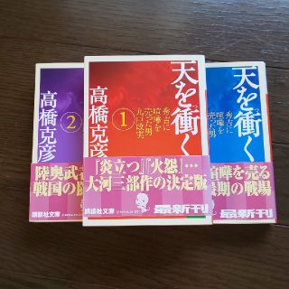 天を衝く 全3巻(文学/小説)