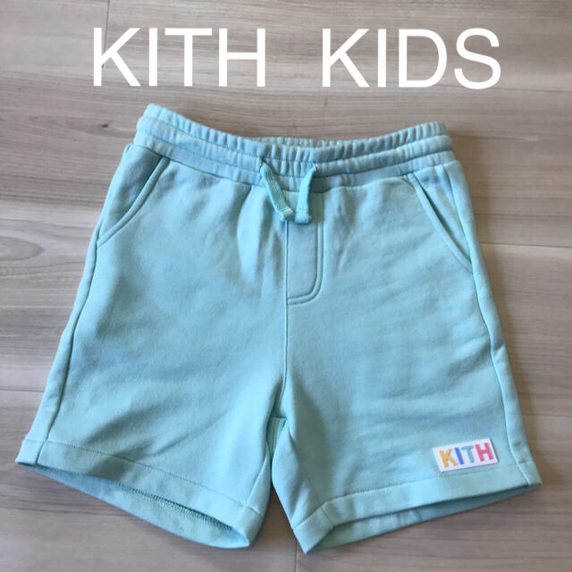 KITH Kids Avery Short Green キッズショートパンツ