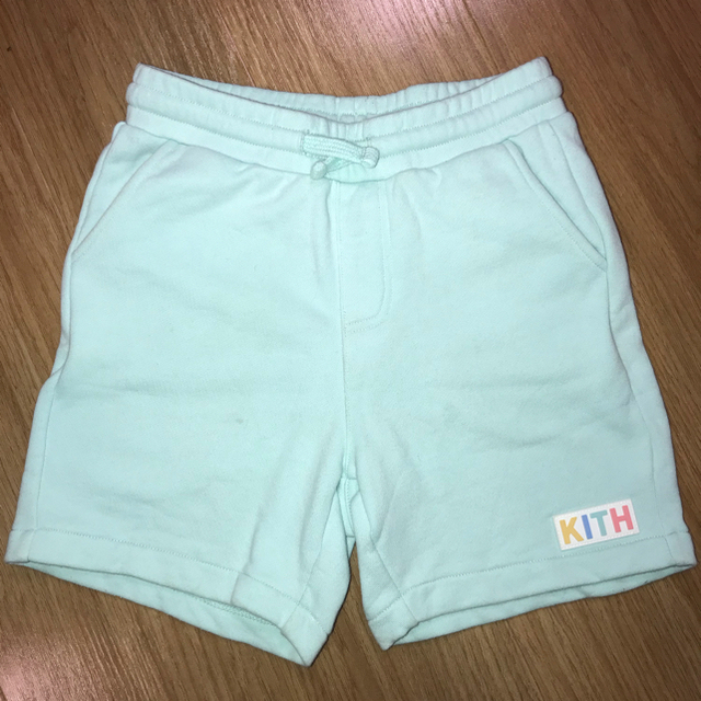 KITH Kids Avery Short Green キッズショートパンツ