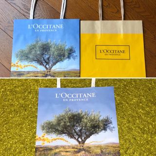 ロクシタン(L'OCCITANE)のロクシタン＊ショップバッグ　3点まとめ売り(ショップ袋)