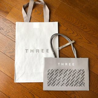 スリー(THREE)のTHREE＊ショッパー　2点(クレンジング/メイク落とし)