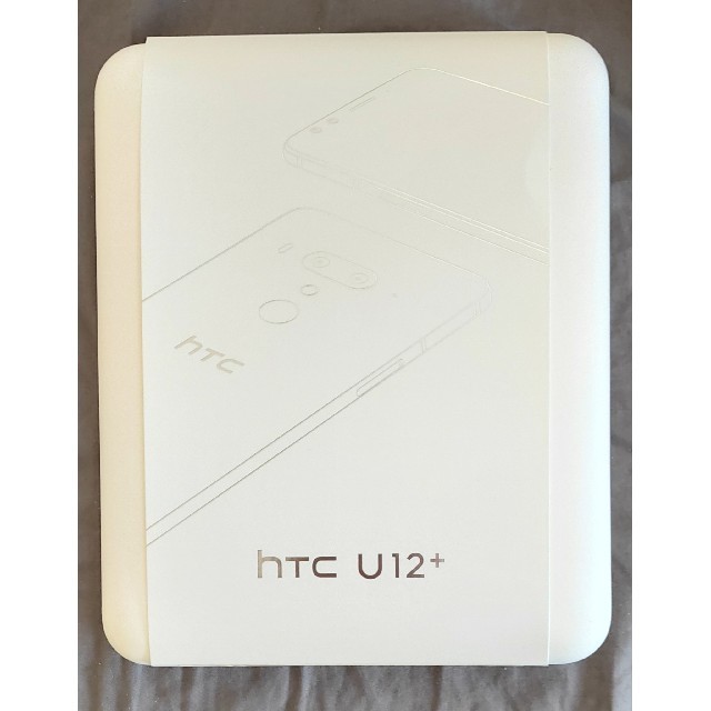 HTC(ハリウッドトレーディングカンパニー)のHTC U12+　セラミックブラック 【値下げしました】 スマホ/家電/カメラのスマートフォン/携帯電話(スマートフォン本体)の商品写真