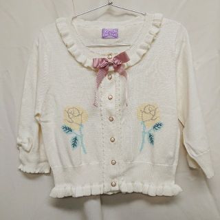 アンジェリックプリティー(Angelic Pretty)のAngelicPretty  Doll'sニットカーディガン(カーディガン)