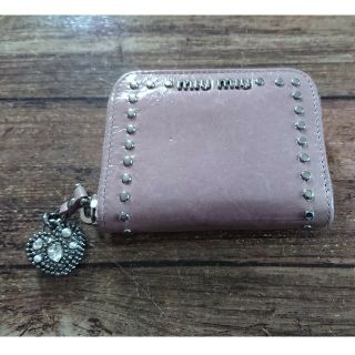ミュウミュウ スタッズ コインケース(レディース)の通販 12点 | miumiu