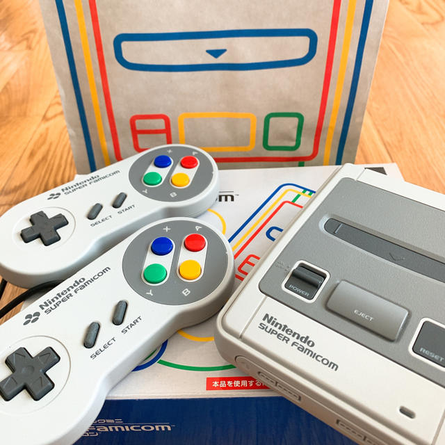 家庭用ゲーム機本体スーパーファミコンミニ　ACアダプタ付