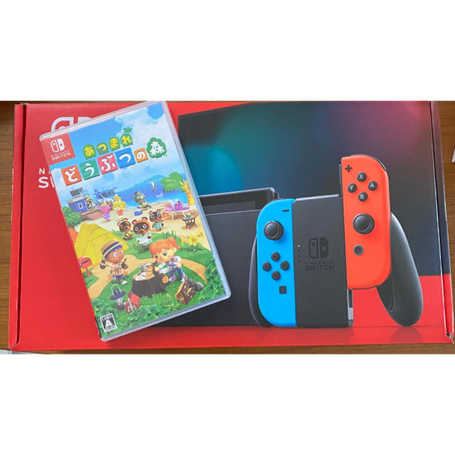 家庭用ゲーム機本体新モデル Nintendo Switch 本体 (ニンテンドースイッチ)