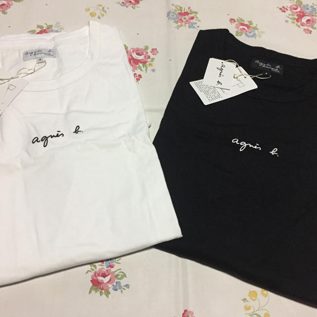 agnes b. - agnes b.HOMMEアニエスベーオム新品ちびロゴ半袖Tシャツ☆ブラック☆4の通販 by ぽんちゃん's shop