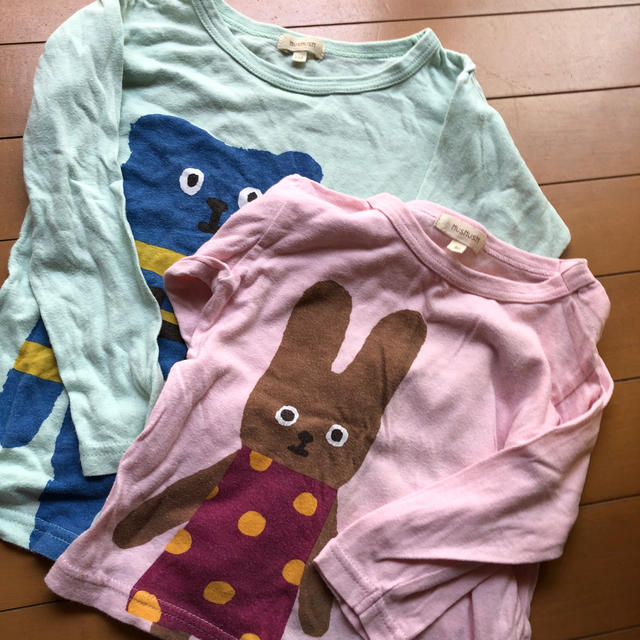 HusHush(ハッシュアッシュ)のhushush 長袖Tシャツ キッズ/ベビー/マタニティのキッズ服男の子用(90cm~)(Tシャツ/カットソー)の商品写真