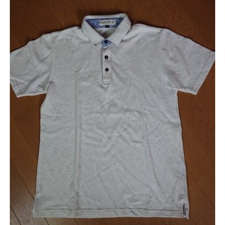 クランプリュス(KLEIN PLUS)の【値下げ】メンズ白ポロシャツ(ポロシャツ)