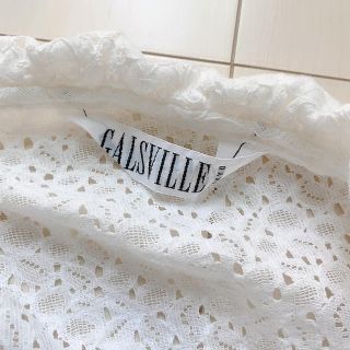 ギャルズビル(GALSVILLE)のホワイト　レースブラウス　GALSVILLE(シャツ/ブラウス(半袖/袖なし))