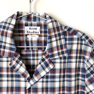 アクネ(ACNE)のAcne Studios CASUAL FIT チェック シャツ アクネ(シャツ)