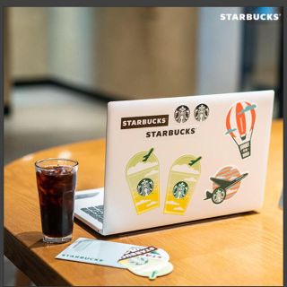 スターバックスコーヒー(Starbucks Coffee)のStarbucks ステッカー　ポストカード　韓国(しおり/ステッカー)