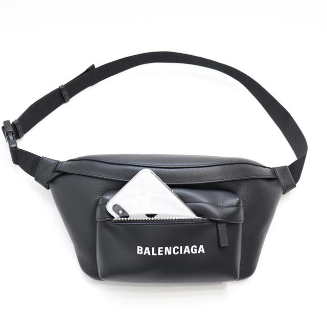 44％割引ブラック系ファッションデザイナー バレンシアガ 未使用 ボディバック ウエストバック ロゴ ブラック ショルダーバッグ バッグ