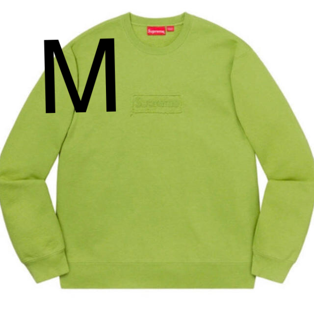 M Supreme Cutout Logo Crewneck 緑 国内正規品