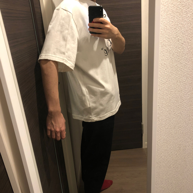 NIKE off-white tシャツ　L