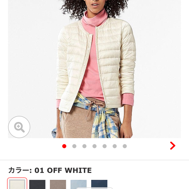 UNIQLO(ユニクロ)のUNIQLOライトダウン♡新品 レディースのジャケット/アウター(ダウンジャケット)の商品写真