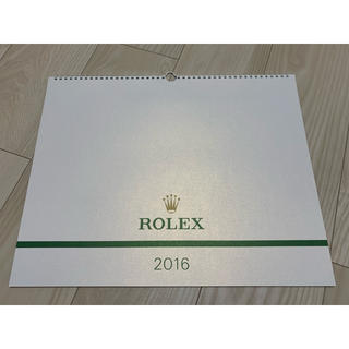 ロレックス(ROLEX)のロレックス　カレンダー　2016年(カレンダー/スケジュール)