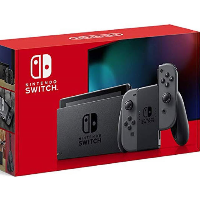 家庭用ゲーム機本体任天堂　Switch スイッチ　グレー