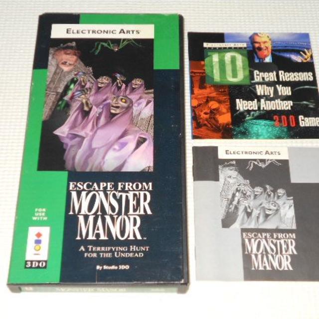 3DO☆ESCAPE FROM MONSTER MANOR 海外版 3DO☆ESCAPE FROM MONSTER MANOR 海外版