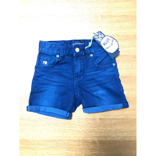 SCOTCH & SODA(スコッチアンドソーダ)のkids用デニムショートパンツ キッズ/ベビー/マタニティのキッズ服女の子用(90cm~)(パンツ/スパッツ)の商品写真