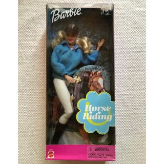 バービー(Barbie)の【正規品】Barbie/バービー❤️ホースライディング✨マテル社(ぬいぐるみ/人形)