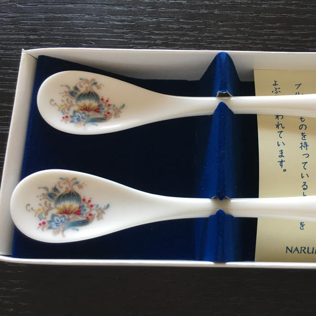 NARUMI(ナルミ)のNARUMI 寿スプーン（2本入り） インテリア/住まい/日用品のキッチン/食器(食器)の商品写真