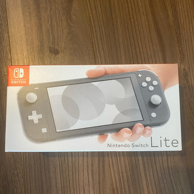 Nintendo switch lite グレー　新品未開封