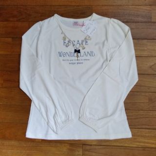 メゾピアノ(mezzo piano)のメゾピアノ　新品　カットソー　150(Tシャツ/カットソー)