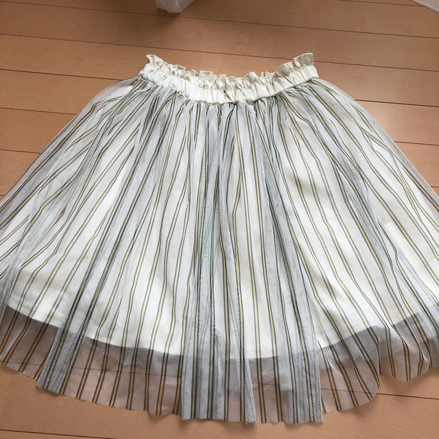 Lindsay(リンジィ)のまーくす様専用　新品　リンジィ　レースのスカート　160 キッズ/ベビー/マタニティのキッズ服女の子用(90cm~)(スカート)の商品写真