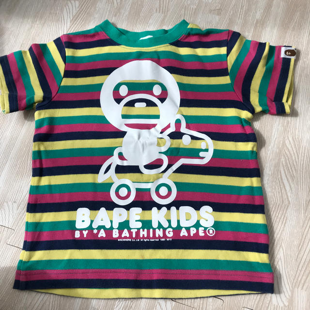 A BATHING APE(アベイシングエイプ)の専用です！！　Ape kids 110 キッズ/ベビー/マタニティのキッズ服男の子用(90cm~)(Tシャツ/カットソー)の商品写真