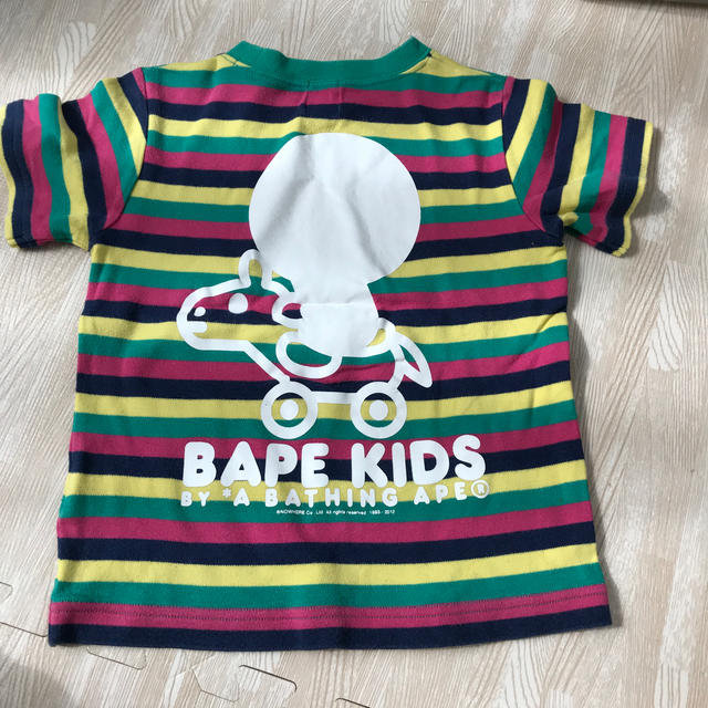 A BATHING APE(アベイシングエイプ)の専用です！！　Ape kids 110 キッズ/ベビー/マタニティのキッズ服男の子用(90cm~)(Tシャツ/カットソー)の商品写真