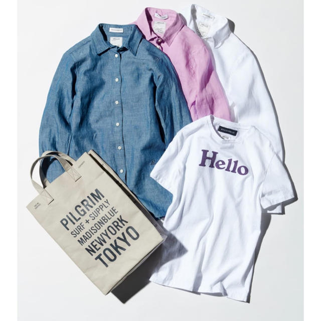 MADISONBLUE - MADISONBLUE 別注/ Hello Tシャツ マディソンブルー の通販 by ゆうこす's shop