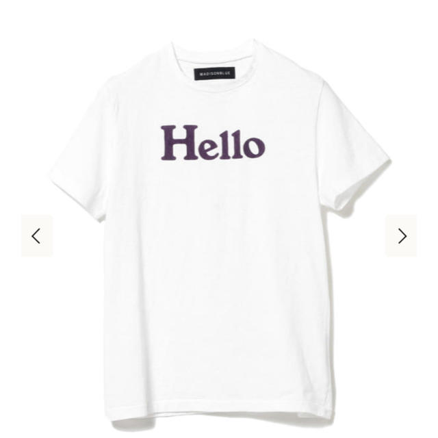 MADISONBLUE - MADISONBLUE 別注/ Hello Tシャツ マディソンブルー の通販 by ゆうこす's shop