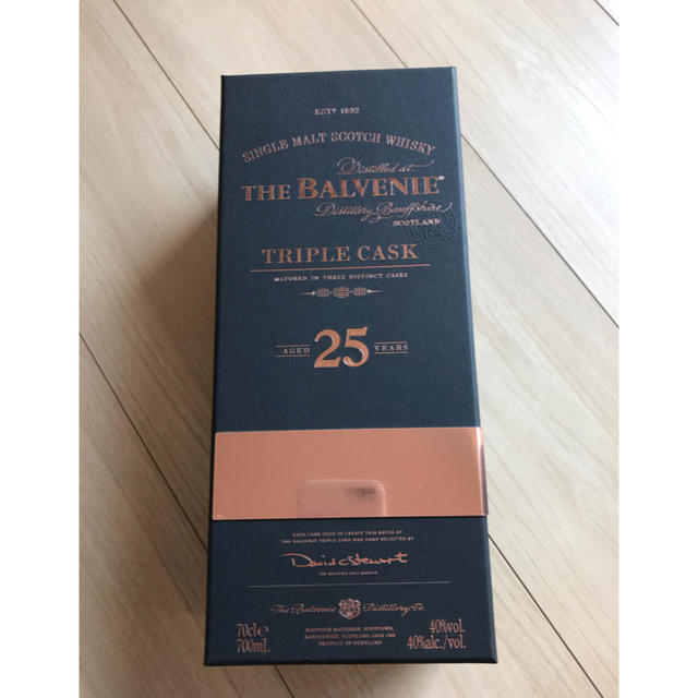 食品/飲料/酒BALVENIE バルウェ二ー 25年 トリプルバレル ウィスキー