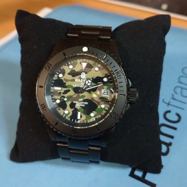 A BATHING APE(アベイシングエイプ)の1ST CAMO TYPE 1 BAPEX M(入手困難美品) メンズの時計(腕時計(アナログ))の商品写真