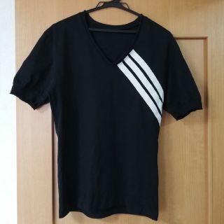 ワイスリー(Y-3)のY-3 ワイスリー Tシャツ　カットソー　ブラック　サイズS(Tシャツ/カットソー(半袖/袖なし))