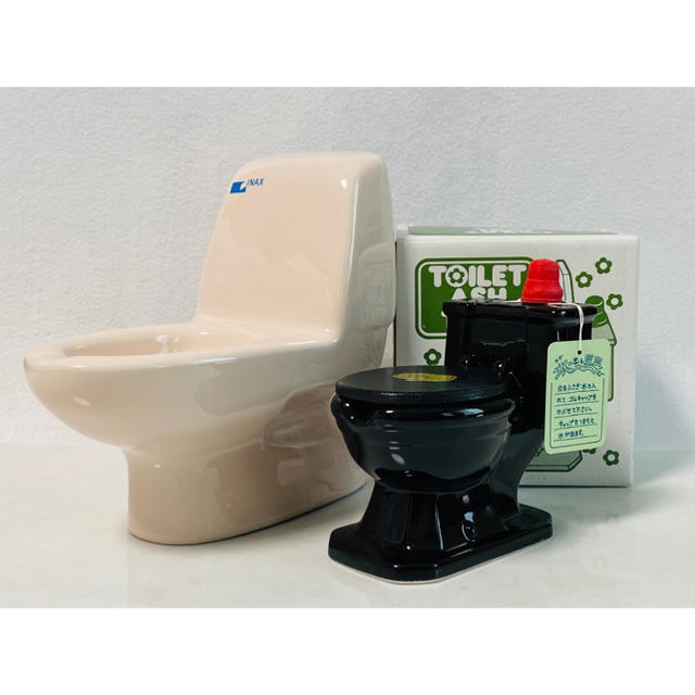【 非売品・レア 】INAX 洋式型トイレサンプル & 昭和レトロ 新水洗トイレ