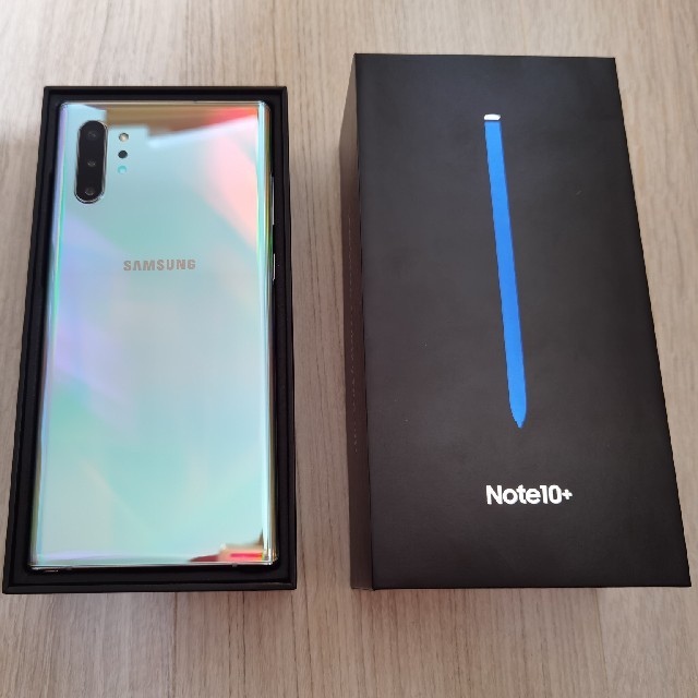 Galaxy Note10+ 256GB Aura Glow SM-N9750スマートフォン/携帯電話